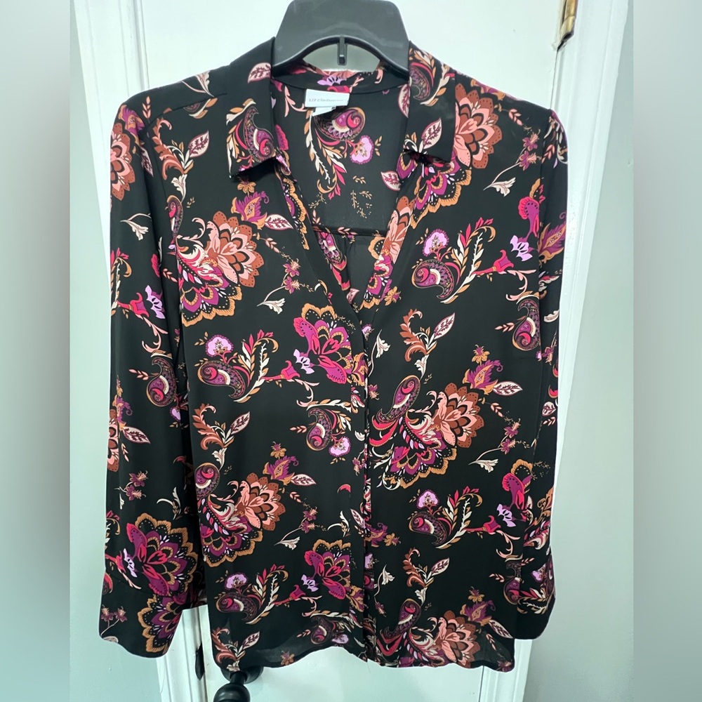 Paisley, Liz Claiborne top size 1X